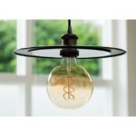 BAILEY - BAI Lampe suspension Set DIY Slim Abat-jour Bronze Antique Douille Retro E27 3M - 143876 – Image 3