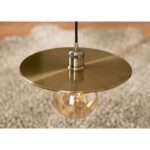 BAILEY - BAI Lampe suspension Set DIY Slim Abat-jour Bronze Antique Douille Retro E27 3M - 143876 – Image 4