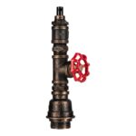 BAILEY - BAI suspension Fire Hose Noir/Or E27 1.3m Câble Textile Noir 2x0.75 +rosace - 141060