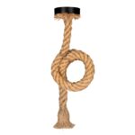 BAILEY - BAI suspension Rope E27 1.5M Câble de Corde 2x0.75 Rosace Noir 60W - 141483