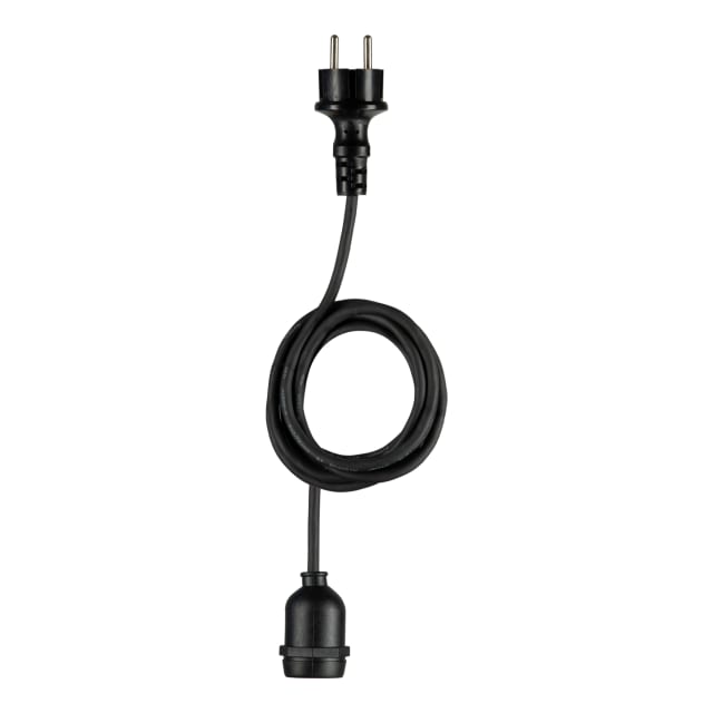 BAILEY - Lampe suspension Extérieur IP44 E27 Noir 5M Câble en caoutchouc 2x1.0mm2 - 143002 BAILEY - Lampe suspension Extérieur IP44 E27 Noir 5M Câble en caoutchouc 2x1.0mm2 - 143002