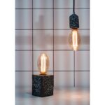 BAILEY - Pendant E27 Terrazzo D-Grey 1.5M 2C Black - 142539 – Image 5