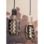 BAILEY - Pendant E27 Terrazzo D-Grey 1.5M 2C Black - 142539 – Image 2
