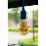 BAILEY - Silicone Pendant E27 Blue 1.5M - 141585 – Image 2