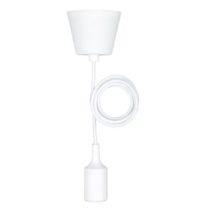 BAILEY - Silicone Pendant E27 White 1.5M - 141581