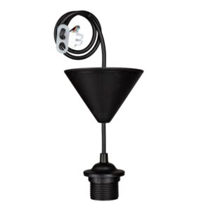 BAILEY - Suspension TP E27 80CM Black - 141258