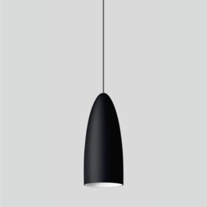 BEGA - Pendant luminaire for indoor black enamel 2700K incl 1xE27 LED lamp 12W 1400lm - 56253K2