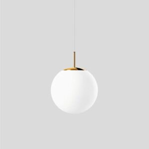BEGA - Pendant luminaire indoor Brass 3000K incl 1xE27 LED lamp 12W 1400lm - 45486.4PK3