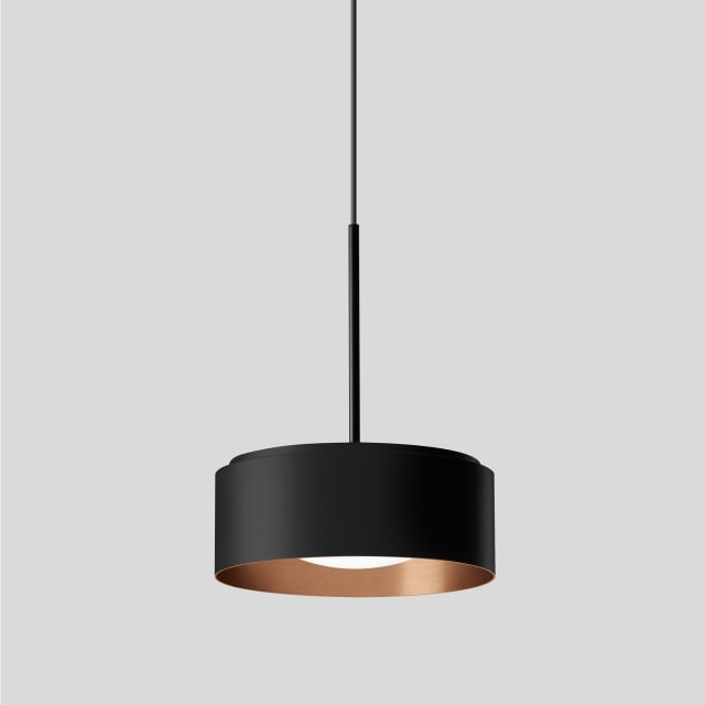 BEGA - Suspension LED 16W 3000K 950lm noir satiné + cuivre mat - 50999.6K3 BEGA - Suspension LED 16W 3000K 950lm noir satiné + cuivre mat - 50999.6K3