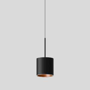 BEGA - Suspension LED 20W 3000K 1860lm noir satiné + cuivre mat DALI - 50988.6K3