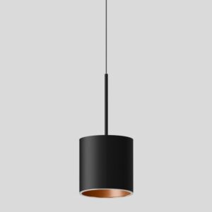 BEGA - Suspension LED 20W 3000K 1860lm noir satiné + cuivre mat DALI - 50989.6K3