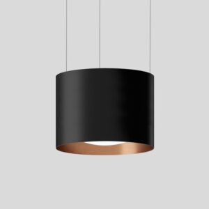BEGA - Suspension LED 26.7W 3000K 1831lm noir+cuivre - 50739.6K3