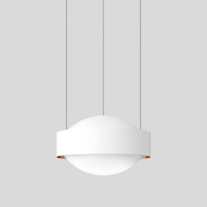 BEGA - Suspension LED 26.7W 3000K 2137lm blanc+cuivre - 50787.6K3