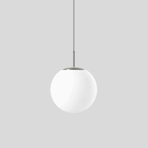 BEGA - Suspension LED 27W 3000K 2632lm verre opale noir - 50820.2K3