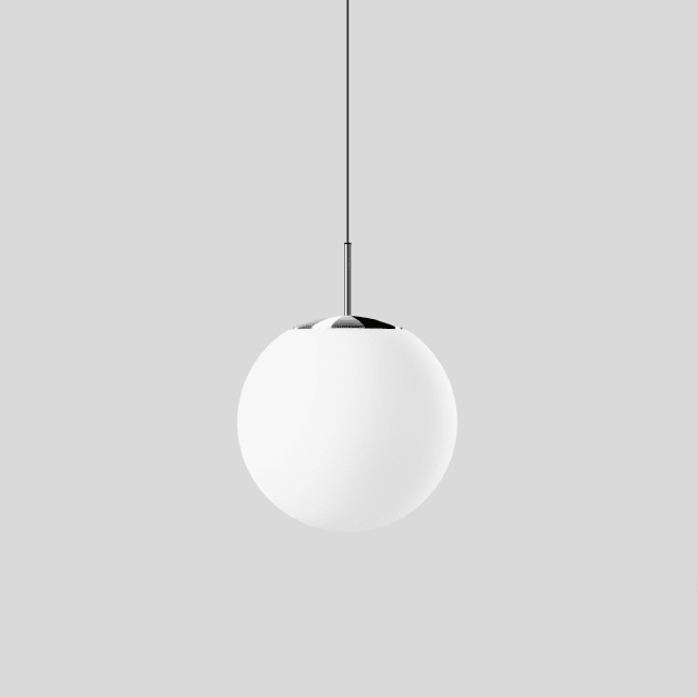 BEGA - Suspension LED 27W 4000K 2711lm verre opale chrome - 50820.3K4 BEGA - Suspension LED 27W 4000K 2711lm verre opale chrome - 50820.3K4