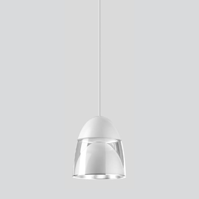 BEGA - Suspension LED 29W 4000K 2150lm verre clair DALI IP20 blanc - 56566.1K4 BEGA - Suspension LED 29W 4000K 2150lm verre clair DALI IP20 blanc - 56566.1K4