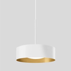 BEGA - Suspension LED 30W 3000K 2200lm blanc satiné + laiton mat DALI - 51005.4K3