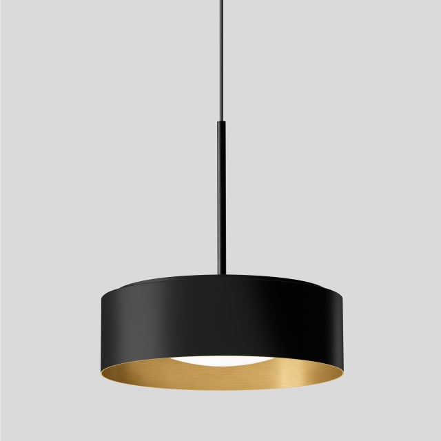 BEGA - Suspension LED 30W 3000K 2200lm noir satiné + laiton mat DALI - 51001.4K3 BEGA - Suspension LED 30W 3000K 2200lm noir satiné + laiton mat DALI - 51001.4K3