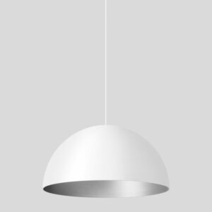 BEGA - Suspension LED 30W 3000K 2280lm blanc satiné + alu mat DALI - 50997.2K3
