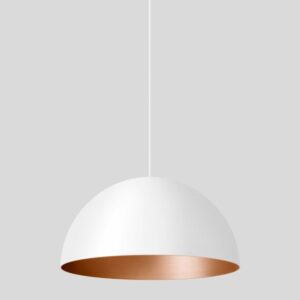 BEGA - Suspension LED 30W 3000K 2280lm blanc satiné + cuivre mat DALI - 50997.6K3