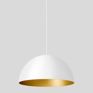 BEGA - Suspension LED 30W 3000K 2280lm blanc satiné + laiton mat DALI - 50997.4K3