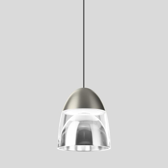 BEGA - Suspension LED 42W 3000K 3540lm verre clair DALI IP20 inox - 56581.2K3 BEGA - Suspension LED 42W 3000K 3540lm verre clair DALI IP20 inox - 56581.2K3