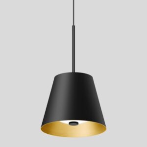 BEGA - Suspension LED 48W 3000K 2953lm noir+laiton - 50738.4K3
