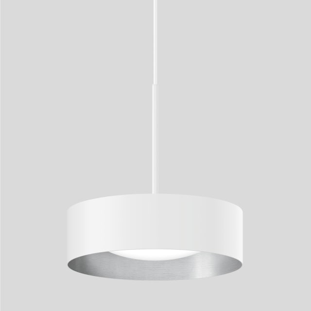 BEGA - Suspension LED 48W 3000K 3100lm blanc satiné + alu mat DALI - 51006.2K3 BEGA - Suspension LED 48W 3000K 3100lm blanc satiné + alu mat DALI - 51006.2K3