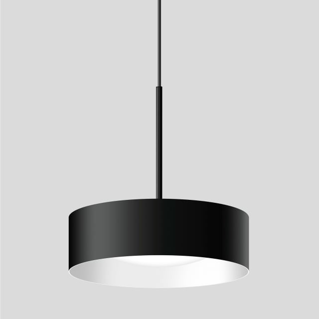 BEGA - Suspension LED 48W 3000K 3100lm noir satiné + blanc DALI - 51002.1K3 BEGA - Suspension LED 48W 3000K 3100lm noir satiné + blanc DALI - 51002.1K3