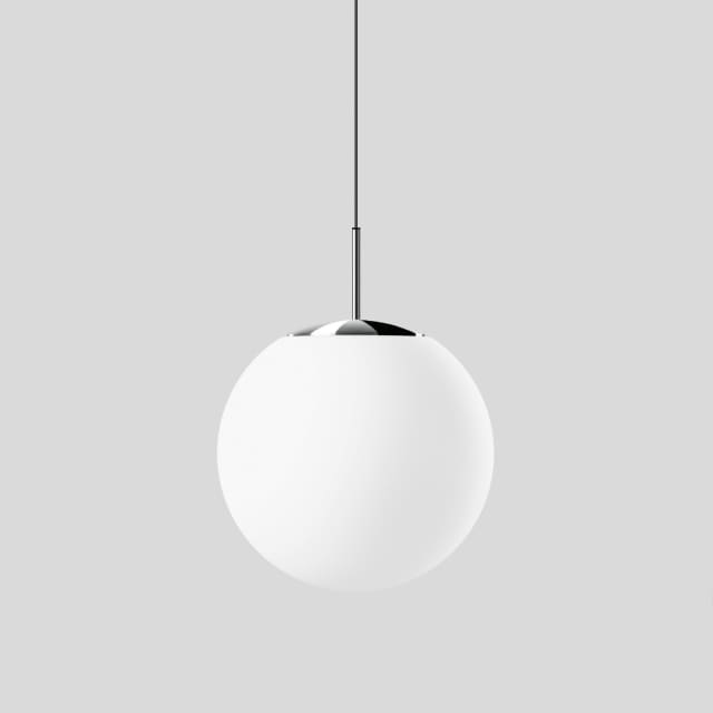 BEGA - Suspension LED 58.5W 3000K 6250lm verre opale chrome - 50822.3K3 BEGA - Suspension LED 58.5W 3000K 6250lm verre opale chrome - 50822.3K3
