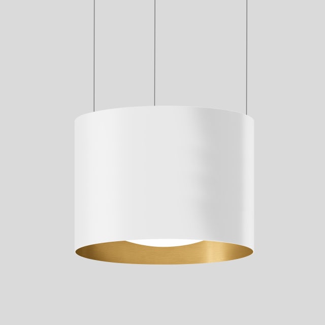 BEGA - Suspension LED 60W 3000K 4507lm blanc+laiton - 50782.4K3 BEGA - Suspension LED 60W 3000K 4507lm blanc+laiton - 50782.4K3