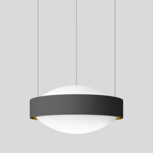 BEGA - Suspension LED 60W 3000K 5060lm noir+laiton - 50785.4K3