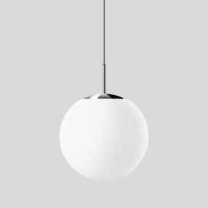 BEGA - Suspension LED 65W 3000K 7100lm verre opale chrome - 50823.3K3