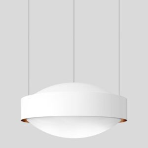 BEGA - Suspension LED 96W 3000K 7610lm blanc+cuivre - 50789.6K3