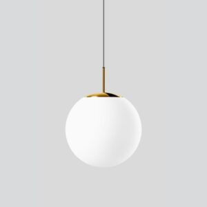 BEGA - The Sphere suspension LED 21W 3000K 1540lm verre opale DALI IP20 laiton - 56589.4K3