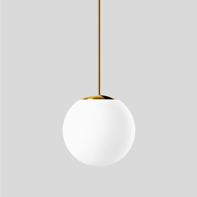 BEGA - The Sphere suspension LED 21W 3000K 1540lm verre opale DALI IP20 laiton - 56599.4K3 BEGA - The Sphere suspension LED 21W 3000K 1540lm verre opale DALI IP20 laiton - 56599.4K3