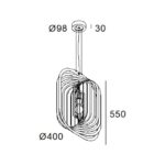 DELTA LIGHT - Soiree SC 4055 E27 B - 24010 0000 B – Image 2