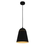 FANTASIA - AZAR pendule - E27 - max 60W - acier - dia 200mm x 1505mm - noir / blanc - 3432101