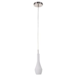 FANTASIA - BOTELO - 1x E27 - acier / verre - 88mm x 1200mm - acier brossé / verre blanc - 3410110