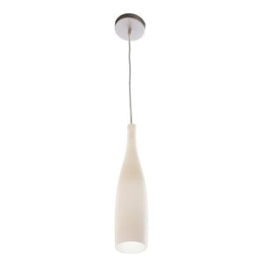 FANTASIA - KIRINA - 1x E27 - acier / verre - 80mm x 1200mm - acier brossé / verre blanc - 3410080