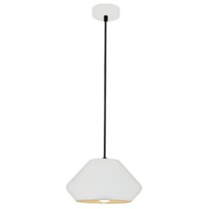 FANTASIA - KONO pendule - E27 - max 60W - acier - dia 240mm x 1377mm - blanc / blanc - 3432070