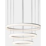 LEDS-C4 - Circ suspension 1512x LED 89W 3000K 8544lm blanc mat - 00-3649-BW-M3