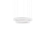 LEDS-C4 - Circ suspension 882x LED 53W 5088lm 3000K IP20 blanc mat - 00-3647-BW-M3
