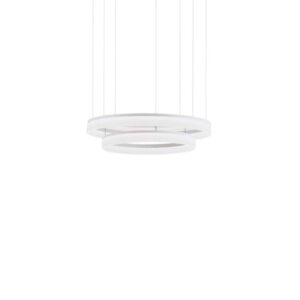 LEDS-C4 - Circ suspension 882x LED 53W 5088lm 3000K IP20 blanc mat - 00-3647-BW-M3