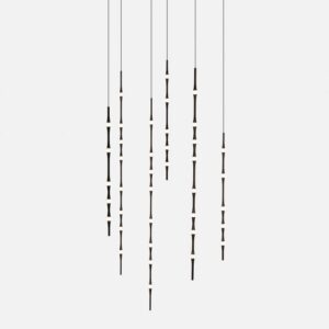 LEDS-C4 - PENDANT DEW LED 17.5 1383 LED WARM-WHITE 2700K DALI BLACK - 00-8306-05-M1