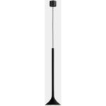 LEDS-C4 - Pendant Alive Single LED 6.9W 492lm 2700K Black - 00-6670-05-05