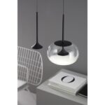 LEDS-C4 - Pendant Alive Single with glass difusor LED 6.9W 453lm 2700K Black - 00-6671-05-F1 – Image 3