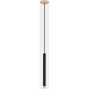 LEDS-C4 - Pendant Candle 1 Body Recessed LED 3.2W 169lm 2700K Black - 00-6018-60-60