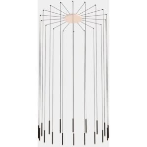 LEDS-C4 - Pendant Candle 18 Bodies LED 56.7W 3038lm 2700K 0-10V White - 00-6666-14-60