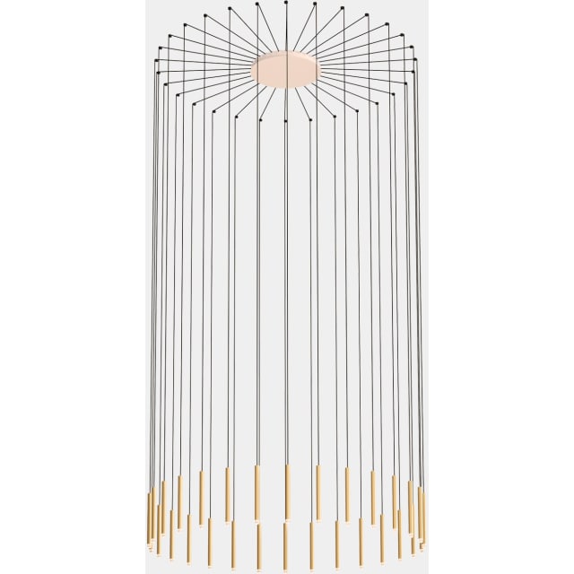 LEDS-C4 - Pendant Candle 30 Bodies LED 98.8W 5064lm 2700K 0-10V White - 00-6668-14-27 LEDS-C4 - Pendant Candle 30 Bodies LED 98.8W 5064lm 2700K 0-10V White - 00-6668-14-27